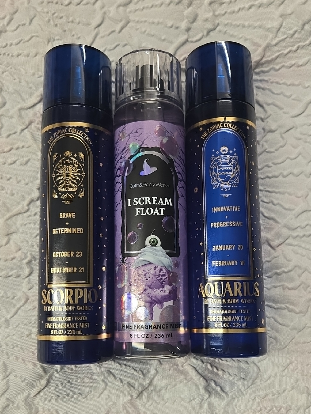 Bath & Body Works Purple Fragrance Mist Trio - Price For All Three (3)